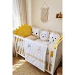 Kista Baby Bebek Uyku Seti Nevresim Takımı 60x120 Animals Kahverengi