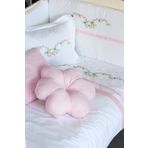 Kista Baby Bebek Uyku Seti Nevresim Takımı 70x130 Flower Pembe