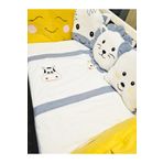 Kista Baby Park Yatak Bebek Uyku Seti Nevresim Takımı 70x110 Animals Mavi