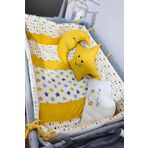 Kista Baby Park Yatak Bebek Uyku Seti Nevresim Takımı 70x110 Damla Sarı
