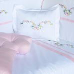 kistababy Flower Bebek Uyku Seti (Pembe, 60x120)