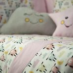 kistababy Zuzu Bebek Uyku Seti (70x130, Pembe)