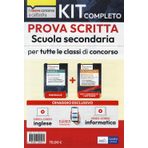 Kit completo prova scritta scuola secondaria. Teoria e test per la prova scritta (Concorso a cattedra)