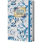 Kitabevi Mor Kelebek Beyaz Bahçe 2023 Ajanda, 13.5X21CM, 128 Sayfa, Ciltli