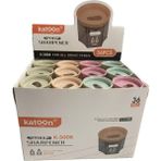 Kitabevimden Bafix Katoon Kalemtraş Çiftli Hazneli K-3008-36-PKT - tek