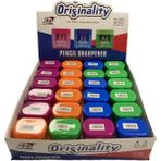 Kitabevimden Bafix Originality Kalemtraş Çiftli Hazneli TR-3042-24-PKT - tek