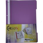 Kitabevimden Bafix Telli Dosya Plastik Xl Mor A4 (50 Li) - tek