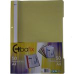 Kitabevimden Bafix Telli Dosya Plastik Xl Sarı A4 (50 Li) - tek
