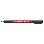 Kitabevimden Edding Asetat Kalemi (10 Adet)Permanent M Seri 1 mm Siyah 142 M - Çok Renkli - tek