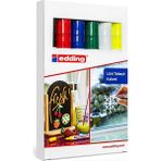 Kitabevimden Edding Cam Kalemi (Likit Tebeşir) 6 Lı Kutu Karışık 4095 - Çok Renkli - tek
