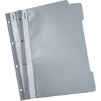 Kitabevimden Esselte Telli Dosya Plastik A4 Gri SLT-4199 (50 Li) - tek