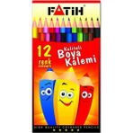 Kitabevimden Fatih Kuru Boya Karton Kutu Tam Boy 12 Li 33112 - Çok Renkli - tek
