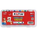 Kitabevimden Fatih Pastel Boya 12 Renk King Size Çantalı-12-Lı-Pkt - Çok Renkli - tek