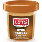 Kitabevimden Lets Oyun Hamuru Tek Renk Kahverengi 110 gr L8440-6 - Çok Renkli