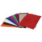 Kitabevimden Lino Eva Kendinden Yapışkanlı Simli 20X30 2 mm 10 Renk RBE-400 - Çok Renkli - tek