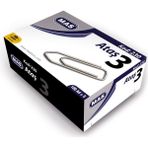 Kitabevimden Mas Ataş Nikel Kaplı No:3 100 Lü 230 (24 Paket) - Çok Renkli - tek
