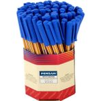Kitabevimden Pensan Tükenmez Kalem Office Pen Mavi 1010 (60 Lı) - tek