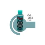 Kitabevimden Rich Akrilik Boya Multi Surface 120 cc Gri Yeşil 2288 - tek - Beyaz