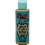 Kitabevimden Rich Akrilik Boya Multi Surface 120 cc Kum Beji 2114 - tek - Beyaz