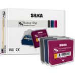 Kitabevimden Silka Hamur Silgi Renkli 12 Li ART.26R-12-PKT - Beyaz - tek