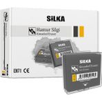 Kitabevimden Silka Silgy Gri Hamur Silgi Art.26 (12 Li Paket) - Beyaz - tek