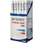 Kitabevimden Temat Asetat Yapışkanlı Rulo 45 cm x 2 M Beyaz 409511 - Çok Renkli - tek