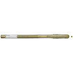 Kitabevimden Uni-Ball Roller Kalem ( 12 Adet ) Signo Fine Jel Bilye Uç 0.8 mm Altın UM-100 - tek