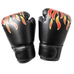 KITANDOVE 1 Çift Erkek Ve Kız Boks Eldiveni Tay Tarzı Eldiven Eğitim İçin Rahat Sparring Eldivenleri Nefes Alabilir Astar Geniş Bilek Sargısı Küçük Çocuklar İçin