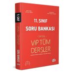 Kitap 11. Sınıf VIP Tüm Dersler Sayısal Soru Bankası Kırmızı Kitap-Editör Yayınları
