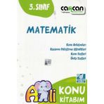 Kitap 3. Sınıf Matematik Afilli Konu Kitabım Yeni-Cancan Yayınları