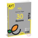 Kitap AYT Fizik 30 Denemesi Yeni-Endemik Yayınları