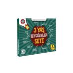 Kitap Çocuk Akademi Bilişsel İşlevleri Destekleyen 3 Yaş Etkinlik Seti