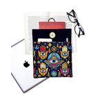 Kitap Kılıfı/Tablet Kılıfı/Ebook Kılıfı/Çok Amaçlı Kılıf/Book Sleeve/Tablet Sleeve (Hamsa, Nazar Boncukları, Gözler)