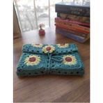 Kitap, Kuran, Tablet Çantası Kılıfı Handmade - Nefti - Yeşil