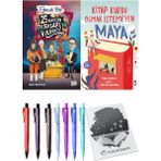 Kitap Kurdu Olmak Istemeyen Maya ve 25 Muhteşem Başarı Hikayesi 2li Set