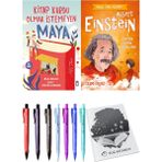 Kitap Kurdu Olmak İstemeyen Maya ve Albert Einstein Evrenin Sırrını Çözen Dahi