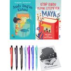 Kitap Kurdu Olmak Istemeyen Maya ve Asılı Dağ'ın Kahini 2li Set