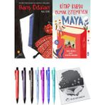 Kitap Kurdu Olmak İstemeyen Maya ve Barış Odaları 2'li Set - Kalem