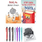 Kitap Kurdu Olmak Istemeyen Maya ve Bebek Annem 2li Set