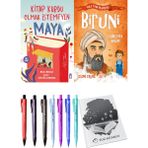 Kitap Kurdu Olmak Istemeyen Maya ve Biruni Göklerin Hakimi + Hediyeli