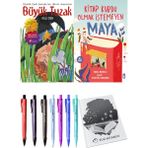 Kitap Kurdu Olmak Istemeyen Maya ve Büyük Tuzak 2li Set