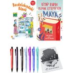 Kitap Kurdu Olmak Istemeyen Maya ve Buzdolabındaki Köpek 2li Set