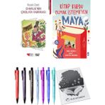 Kitap Kurdu Olmak Istemeyen Maya ve Charlie'nin Çikolata Fabrikası 2li Set