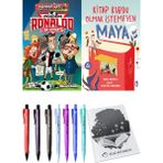 Kitap Kurdu Olmak Istemeyen Maya ve Cristiano Ronaldo O Bir Süperstar 2li Set