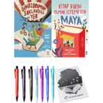 Kitap Kurdu Olmak Istemeyen Maya ve Dinazorumun Saklandığı Yer 2li Set