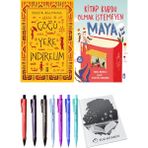 Kitap Kurdu Olmak Istemeyen Maya ve Göğü Yere Indirelim 2li Set