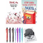 Kitap Kurdu Olmak Istemeyen Maya ve Havada Asılı Kalan Top 2li Set
