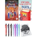 Kitap Kurdu Olmak Istemeyen Maya ve Hazine Dedektifleri 2li Set