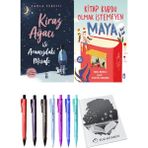 Kitap Kurdu Olmak Istemeyen Maya ve Kiraz Ağacı Ile Aramızdaki Mesafe 2li Set