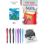 Kitap Kurdu Olmak Istemeyen Maya ve Maviş 2li Set